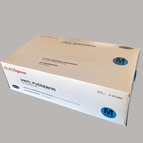 Vinyl Handsker, Pudderfri, 100 stk