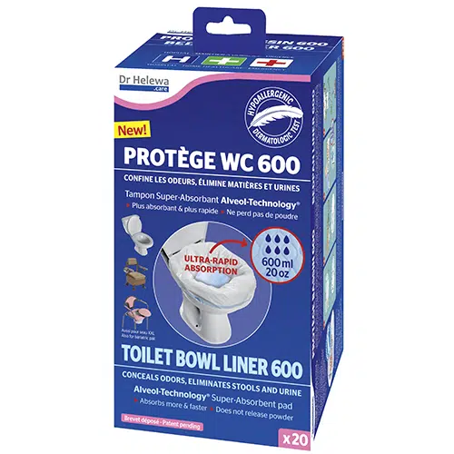 Toiletposer, 65x39cm, 600ml, 20 stk.