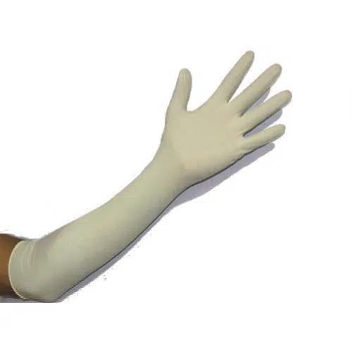 Lange sterile gummihandsker, Latex