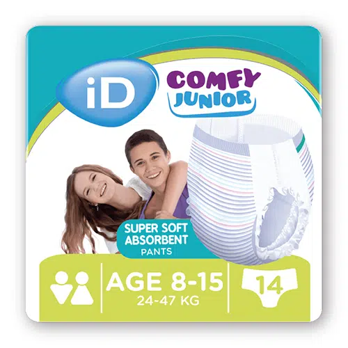 ID Comfy Junior Bukseble, 8-15 år, 14 stk